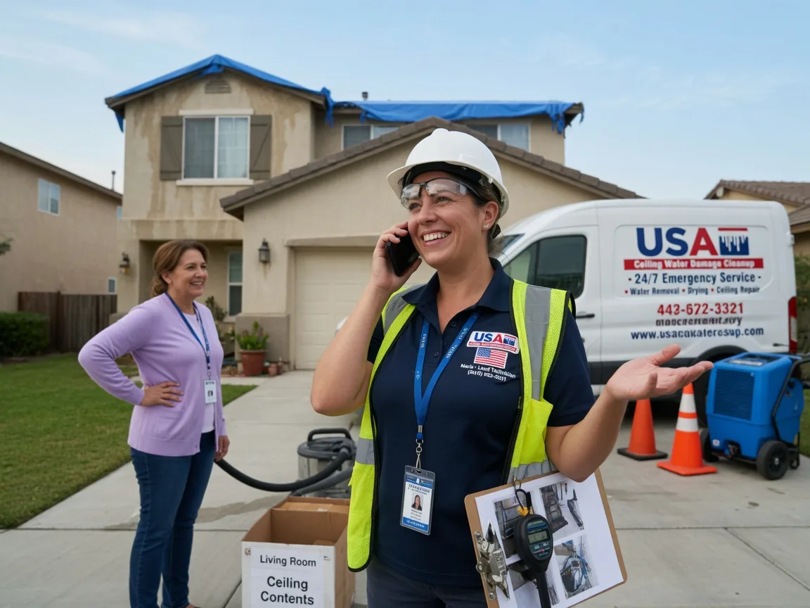 Ceiling Water Damage Restoration Walnut, IA FAQs